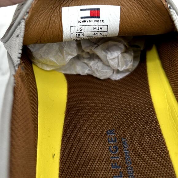 NEW Tommy Hilfiger Hazen Casual Slip On Grey Sneakers Men’s 10.5 - Picture 7 of 8